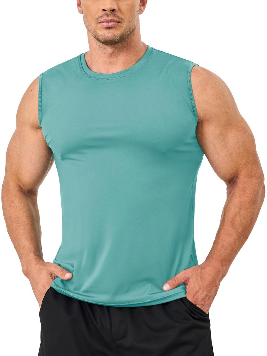 Men's UPF 50+ Quick Dry Sleeveless Shirts