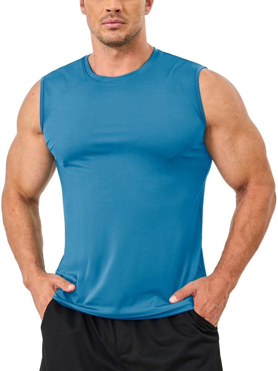 Men's UPF 50+ Quick Dry Sleeveless Shirts