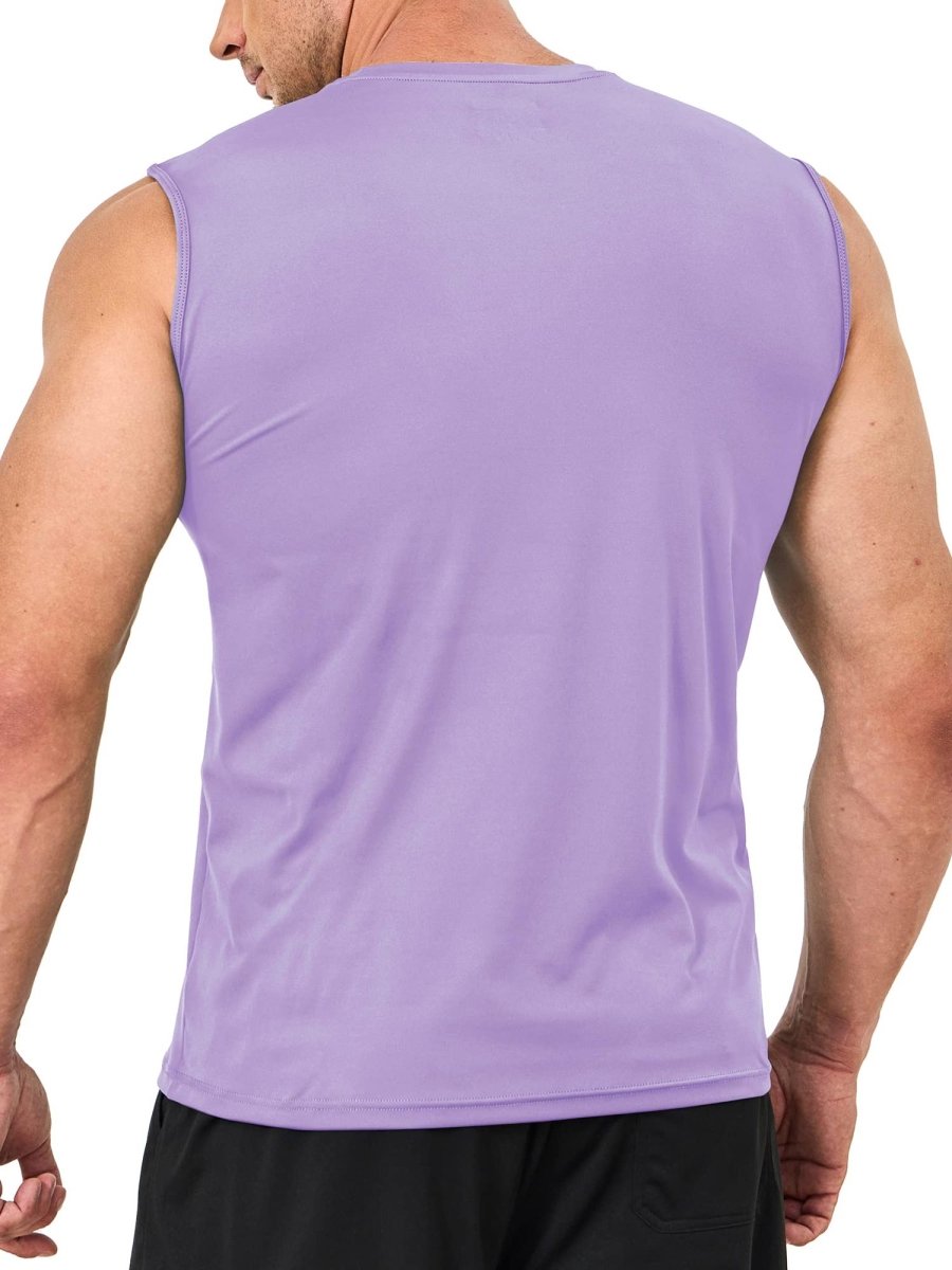 Men's UPF 50+ Quick Dry Sleeveless Shirts