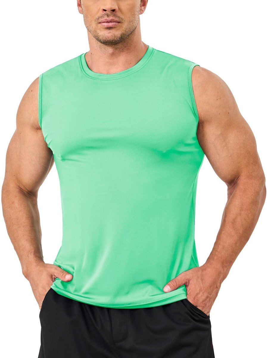 Men's UPF 50+ Quick Dry Sleeveless Shirts