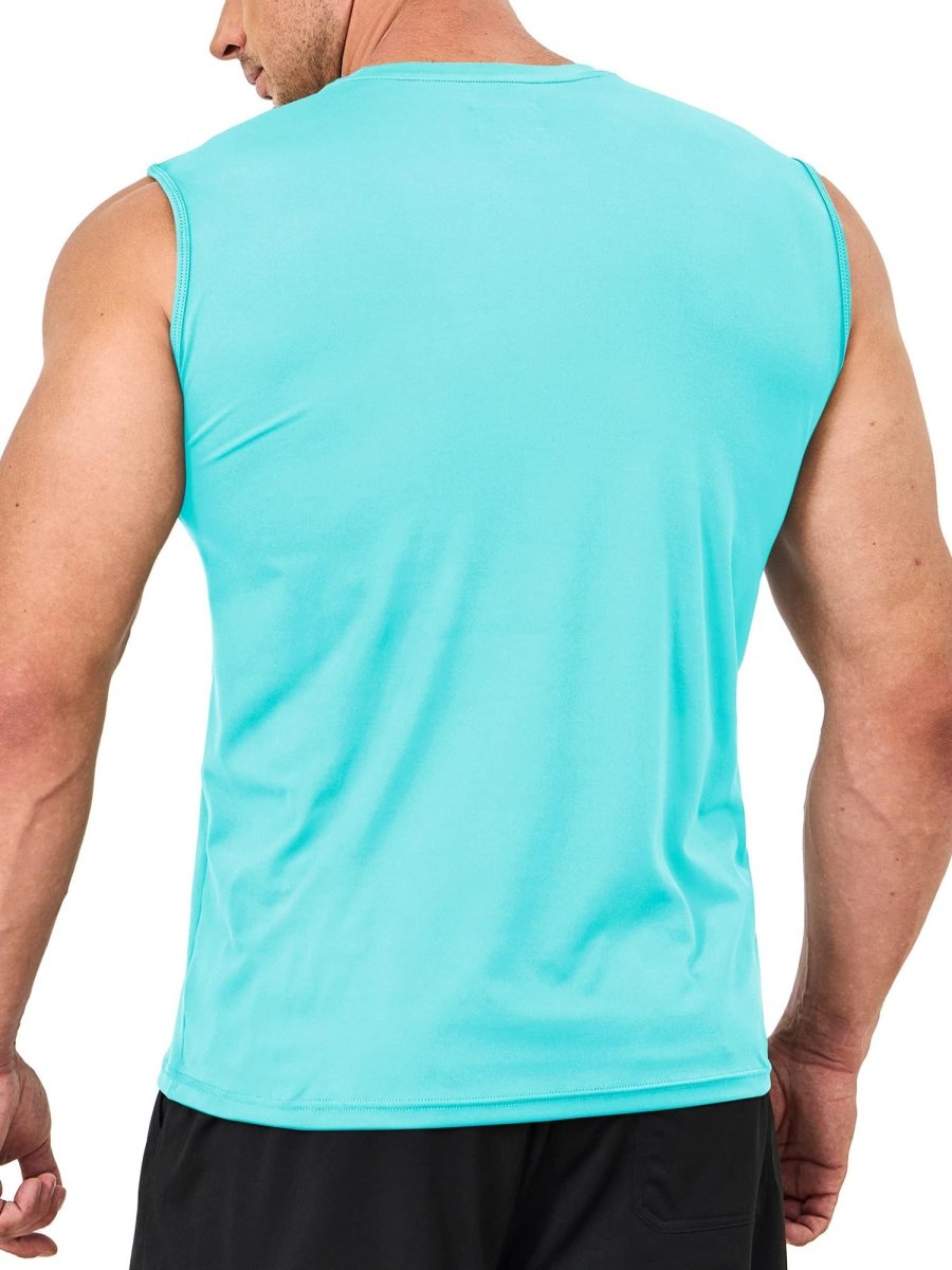 Men's UPF 50+ Quick Dry Sleeveless Shirts