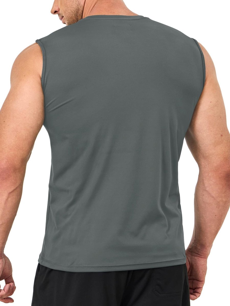 Men's UPF 50+ Quick Dry Sleeveless Shirts