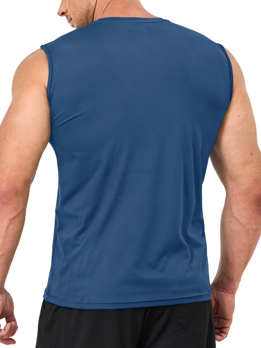 Men's UPF 50+ Quick Dry Sleeveless Shirts
