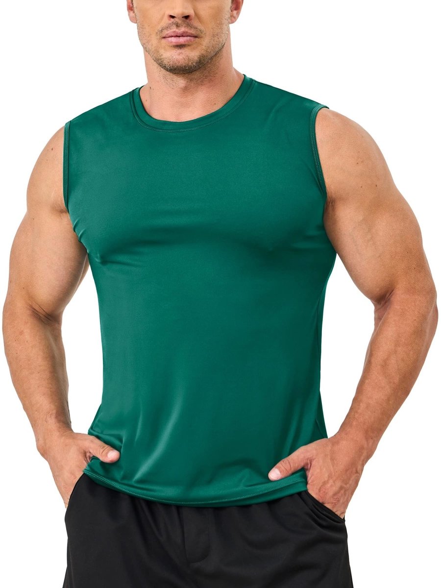 Men's UPF 50+ Quick Dry Sleeveless Shirts