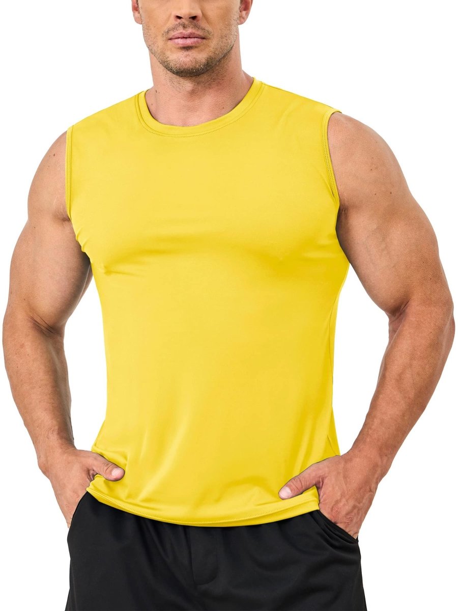 Men's UPF 50+ Quick Dry Sleeveless Shirts