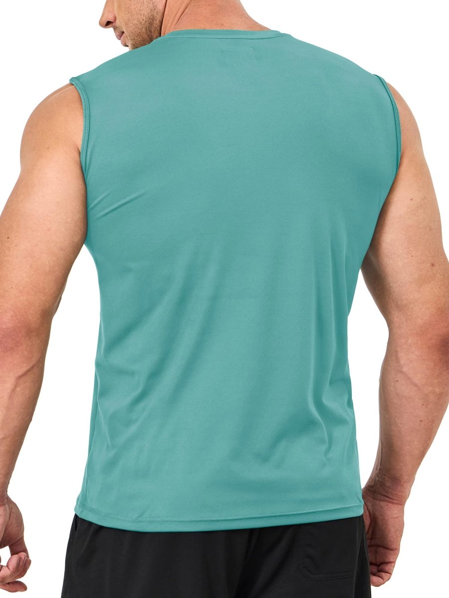 Men's UPF 50+ Quick Dry Sleeveless Shirts