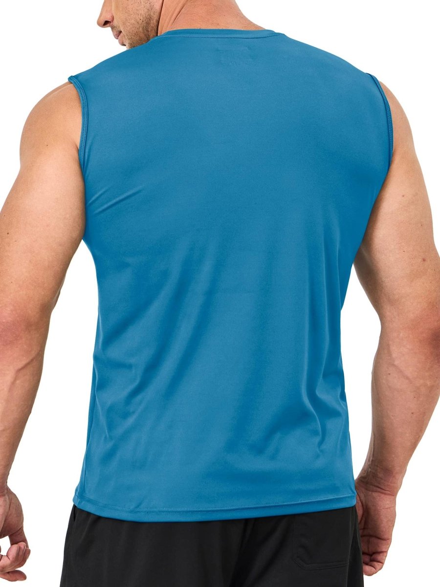 Men's UPF 50+ Quick Dry Sleeveless Shirts