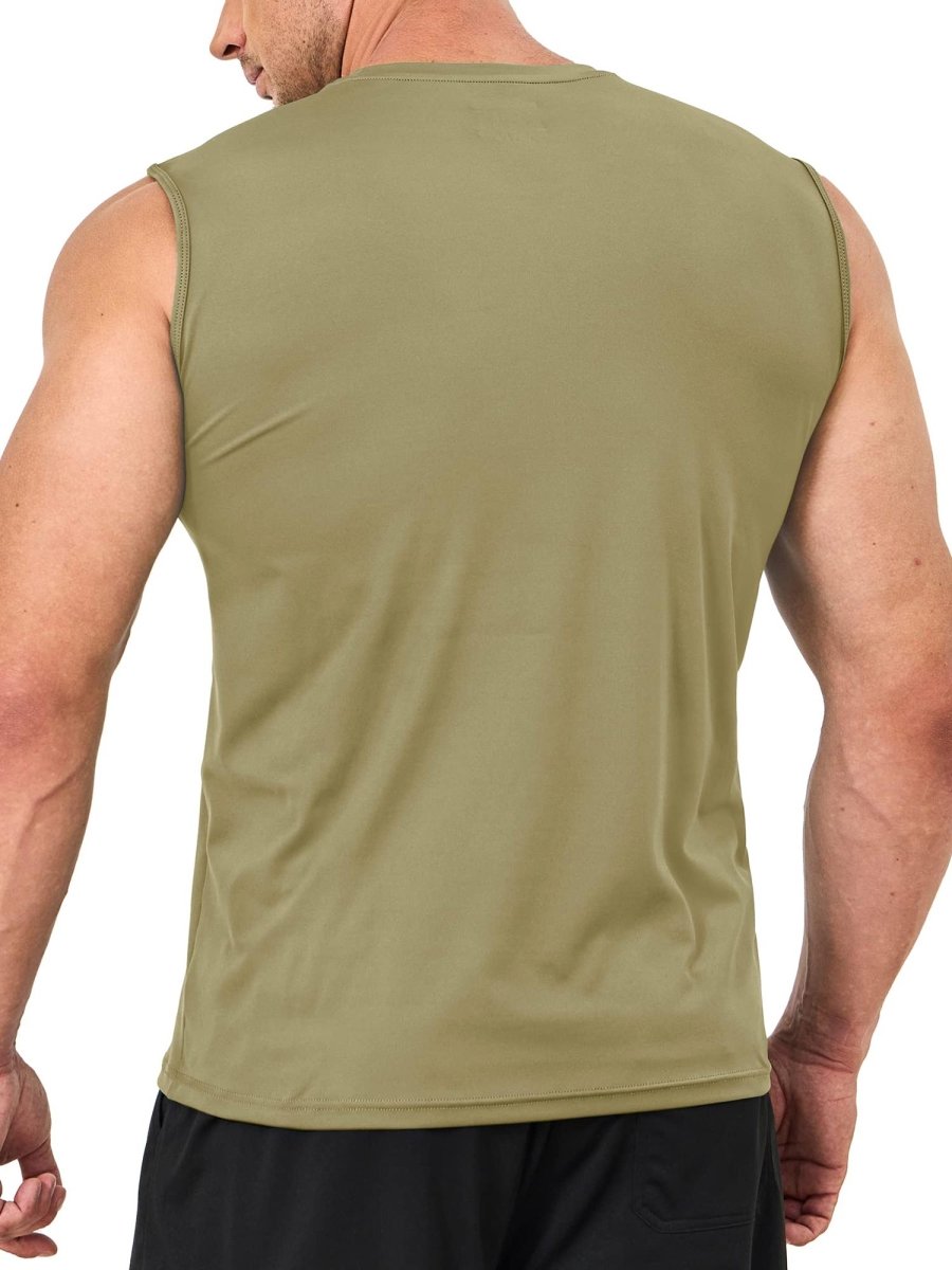 Men's UPF 50+ Quick Dry Sleeveless Shirts