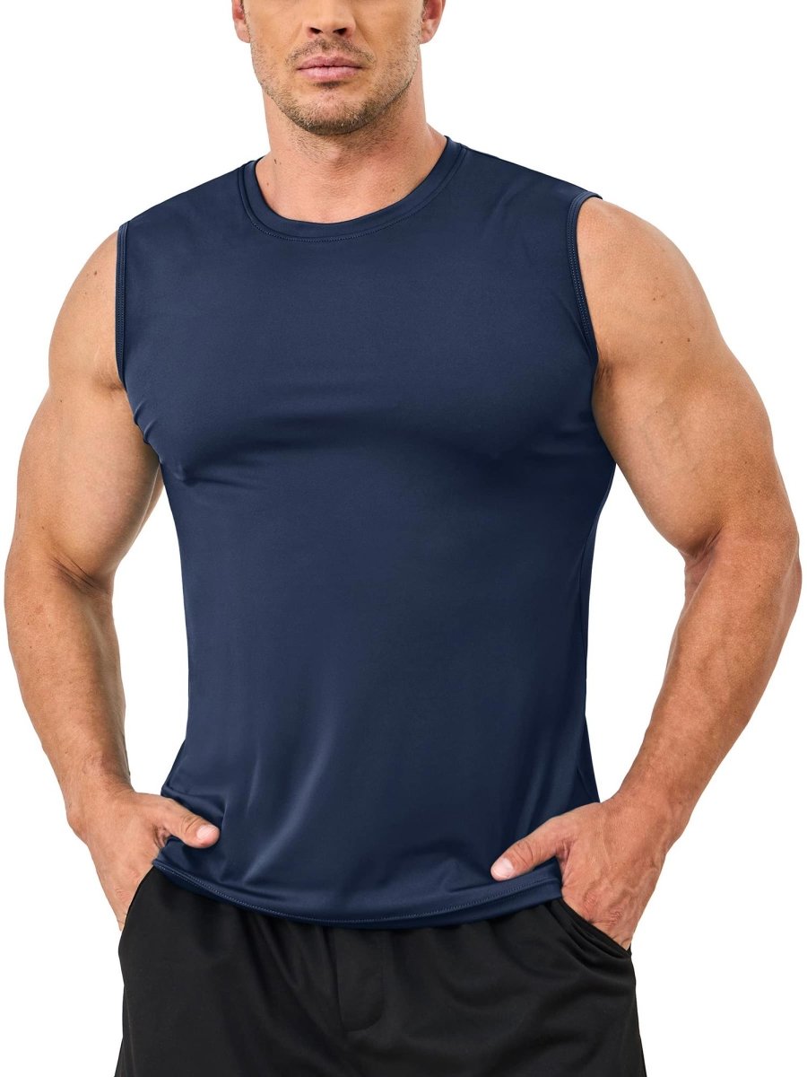 Men's UPF 50+ Quick Dry Sleeveless Shirts