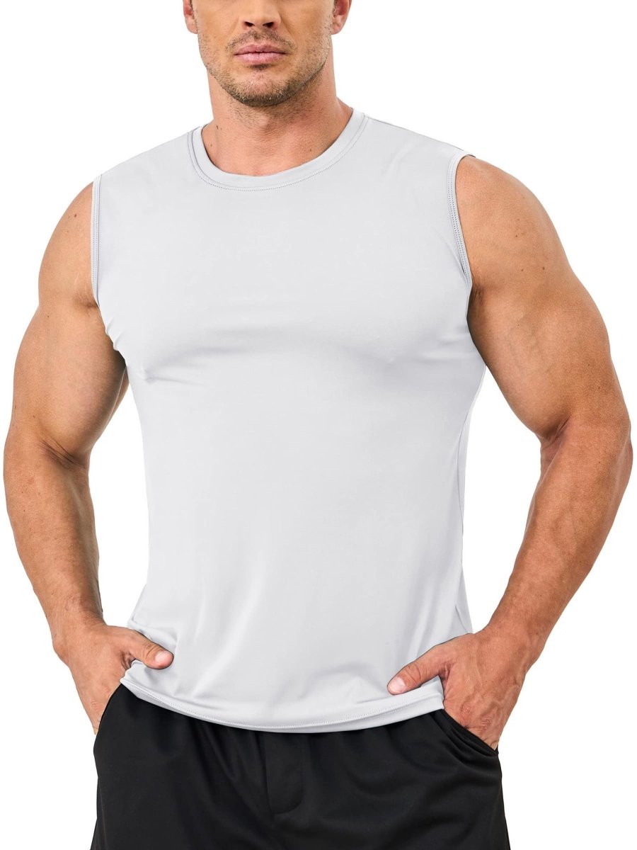 Men's UPF 50+ Quick Dry Sleeveless Shirts