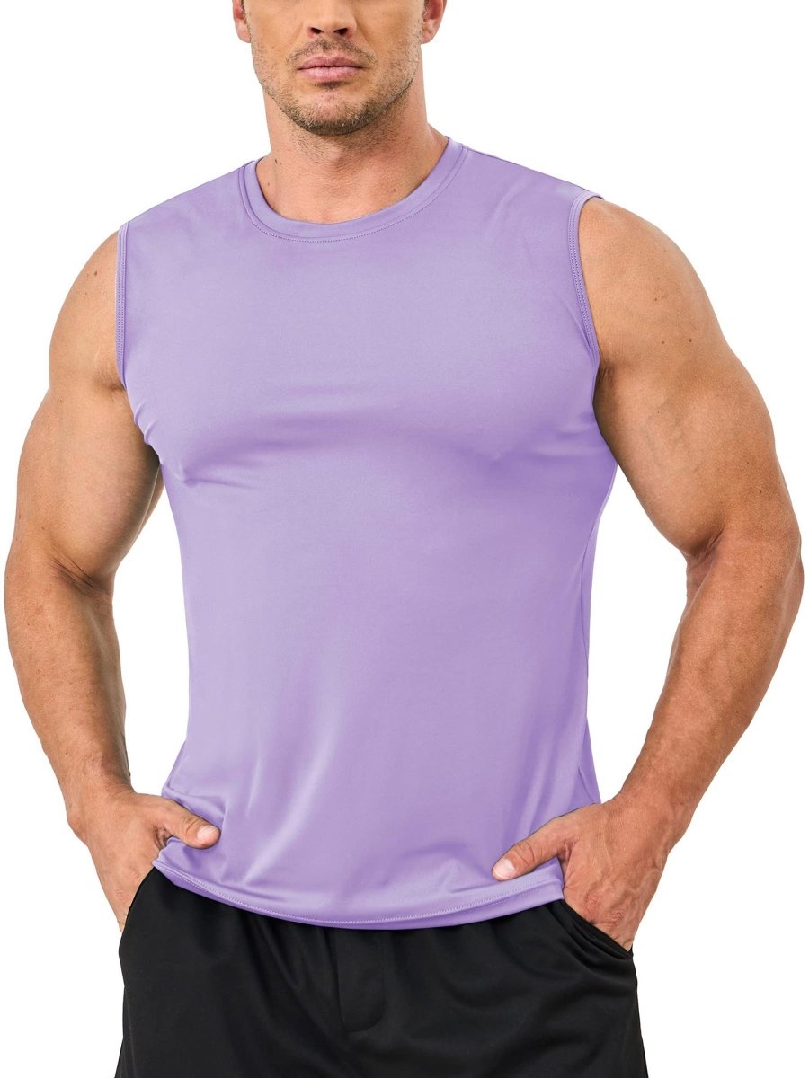Men's UPF 50+ Quick Dry Sleeveless Shirts