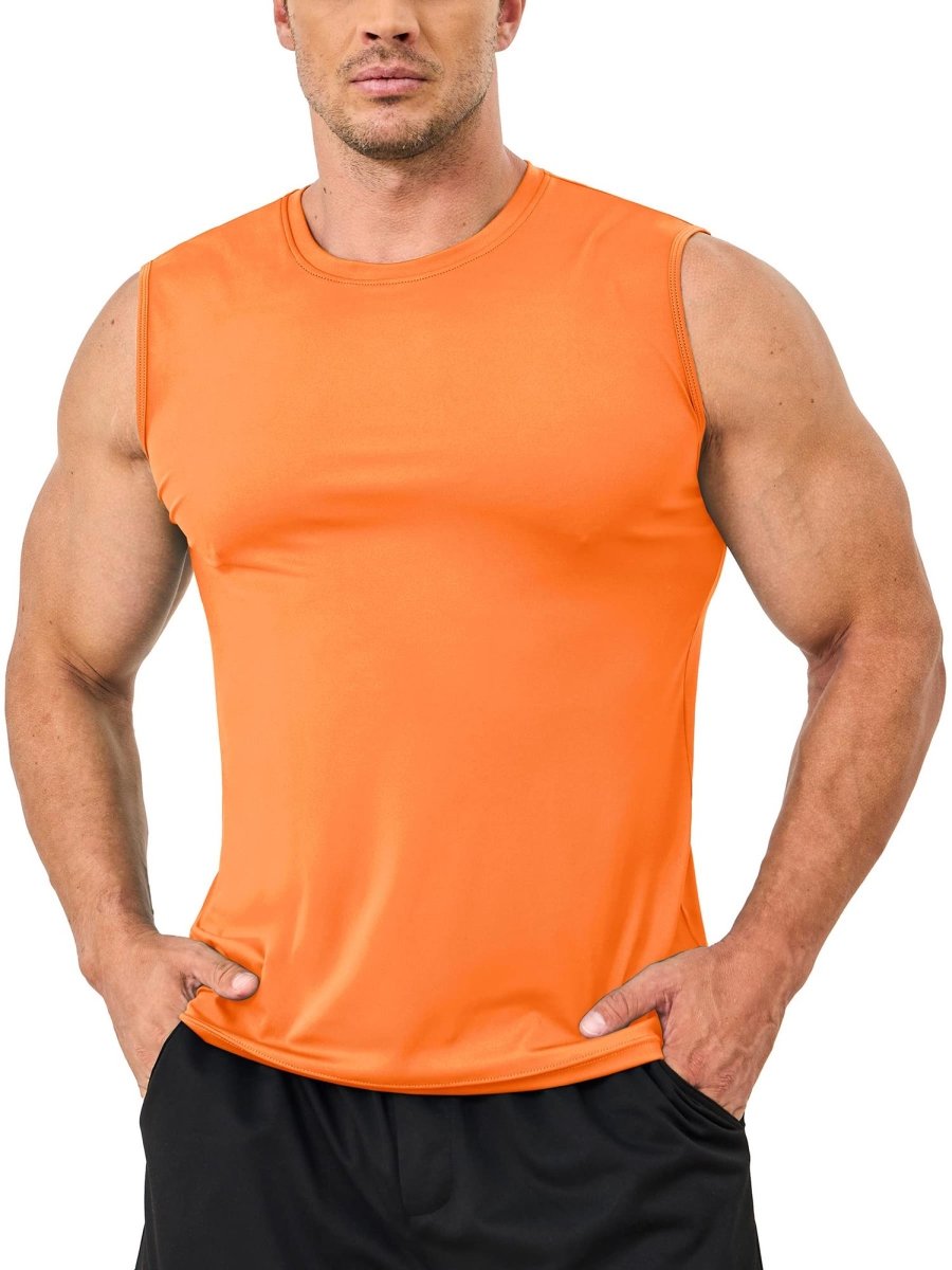 Men's UPF 50+ Quick Dry Sleeveless Shirts