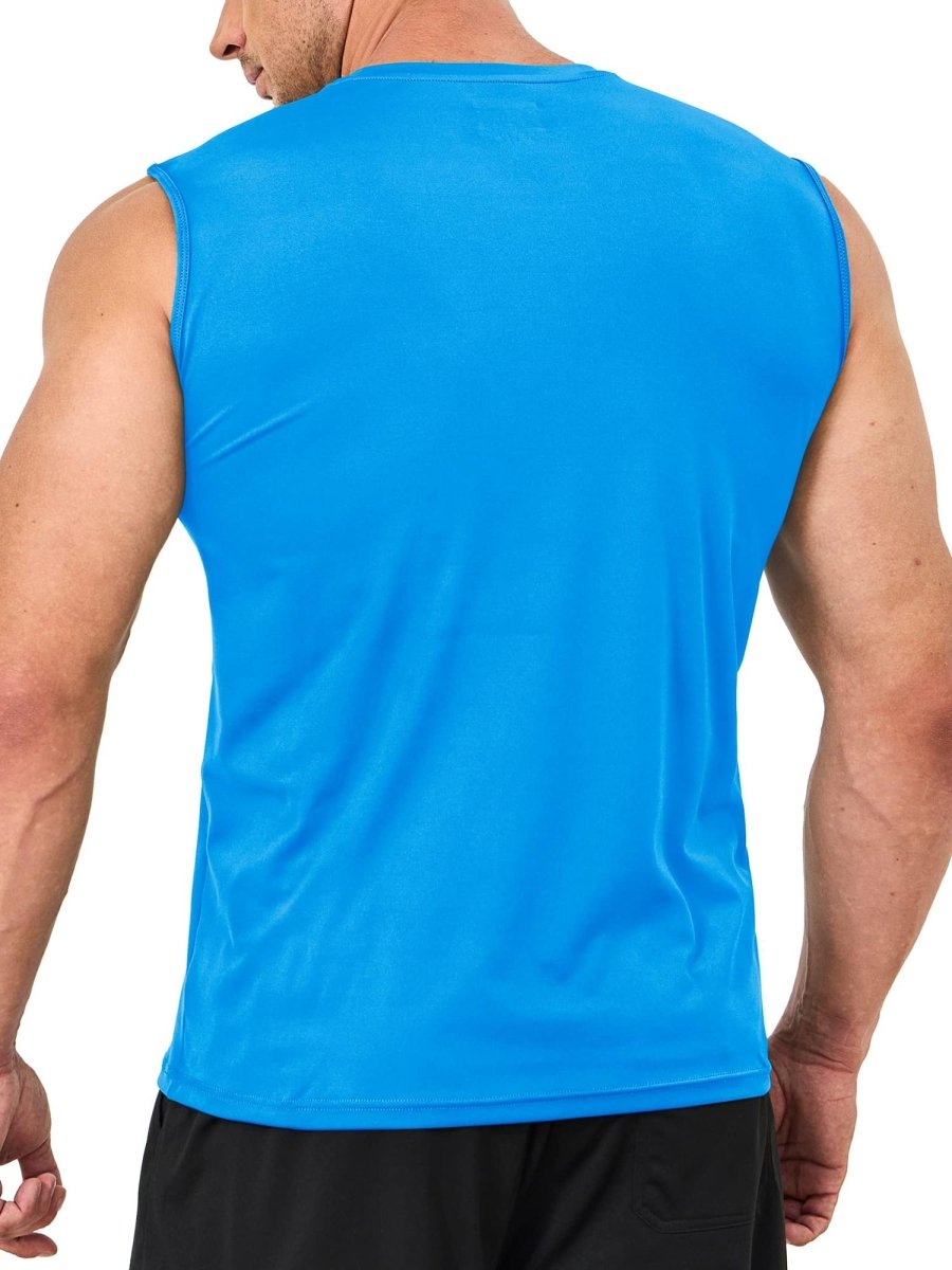 Men's UPF 50+ Quick Dry Sleeveless Shirts