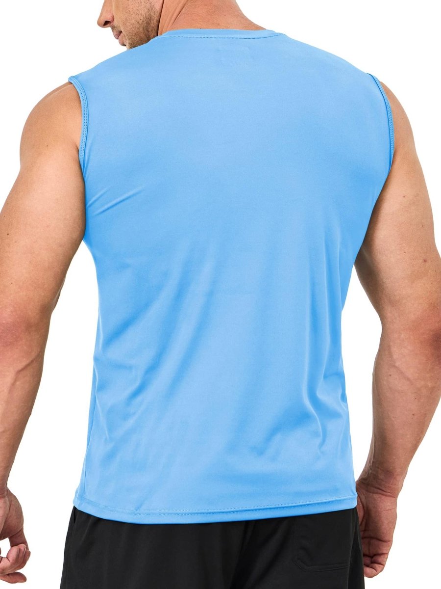 Men's UPF 50+ Quick Dry Sleeveless Shirts