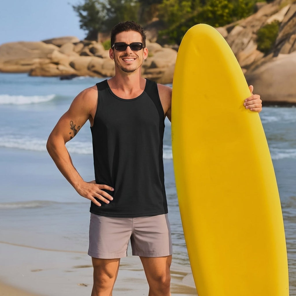 Men's UPF 50+ Quick Dry Workout & Gym Tank Top
