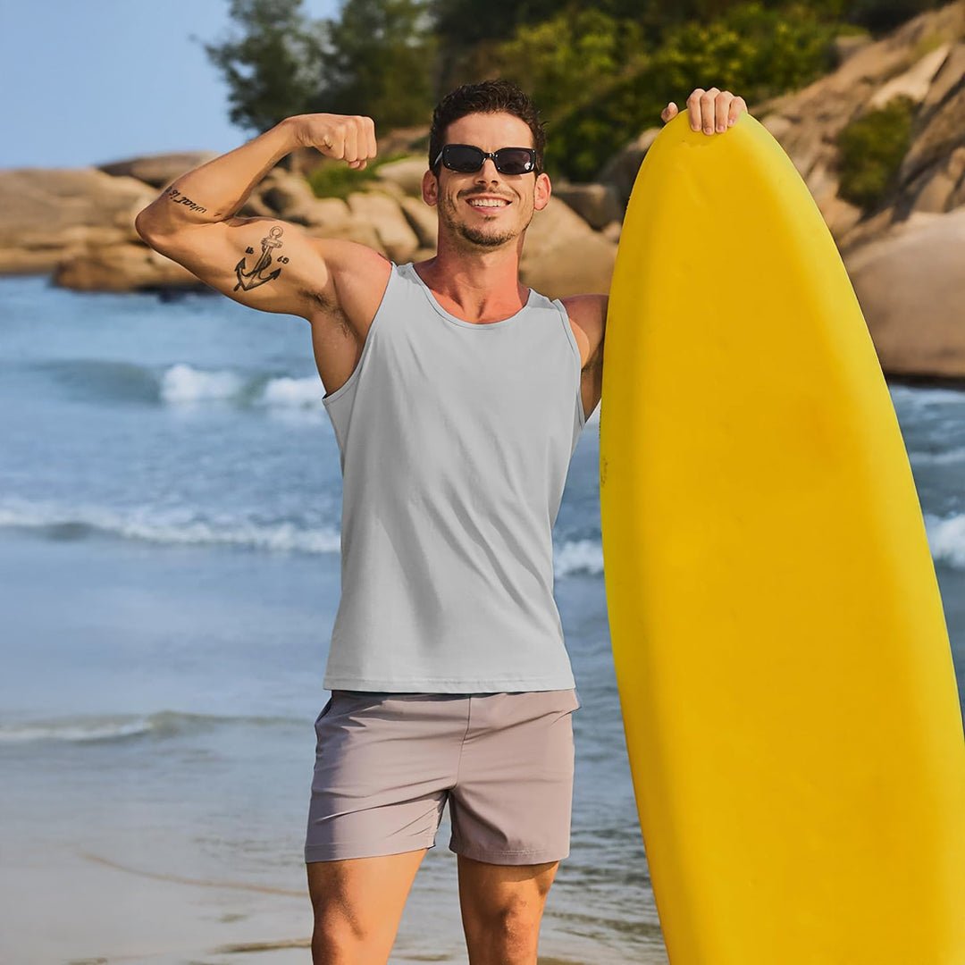 Men's UPF 50+ Quick Dry Workout & Gym Tank Top