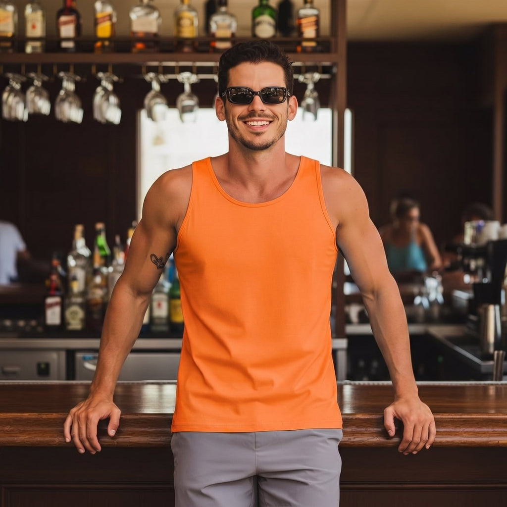 Men's UPF 50+ Quick Dry Workout & Gym Tank Top