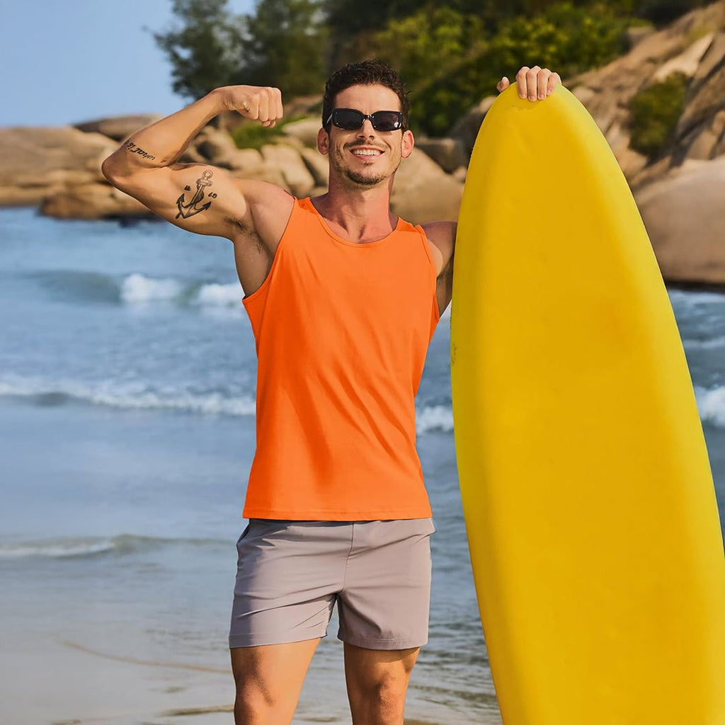 Men's UPF 50+ Quick Dry Workout & Gym Tank Top