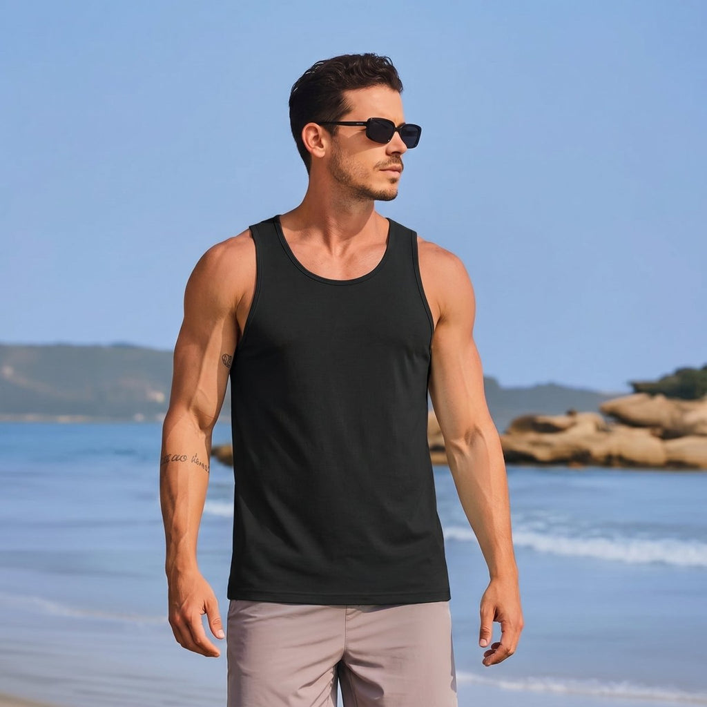 Men's UPF 50+ Quick Dry Workout & Gym Tank Top