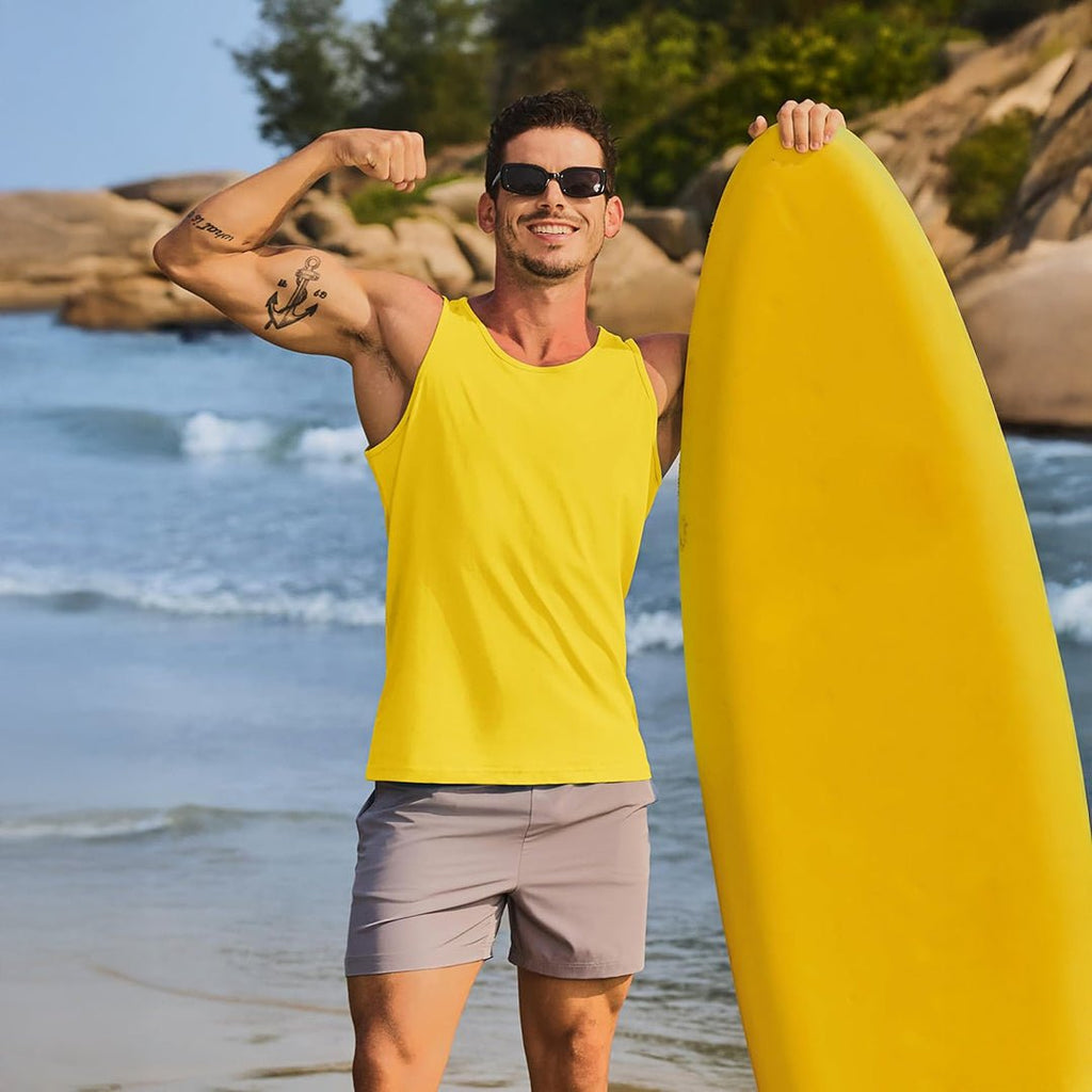 Men's UPF 50+ Quick Dry Workout & Gym Tank Top