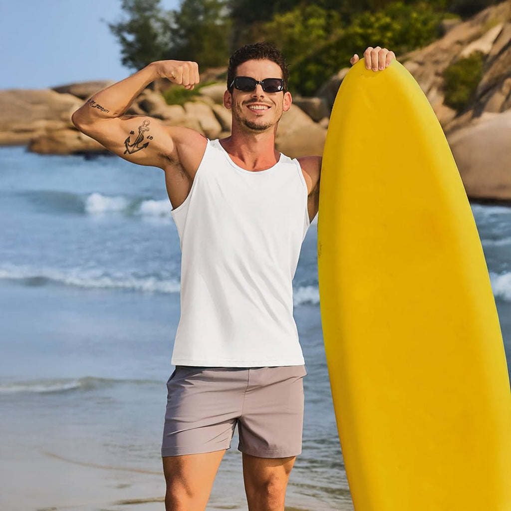 Men's UPF 50+ Quick Dry Workout & Gym Tank Top