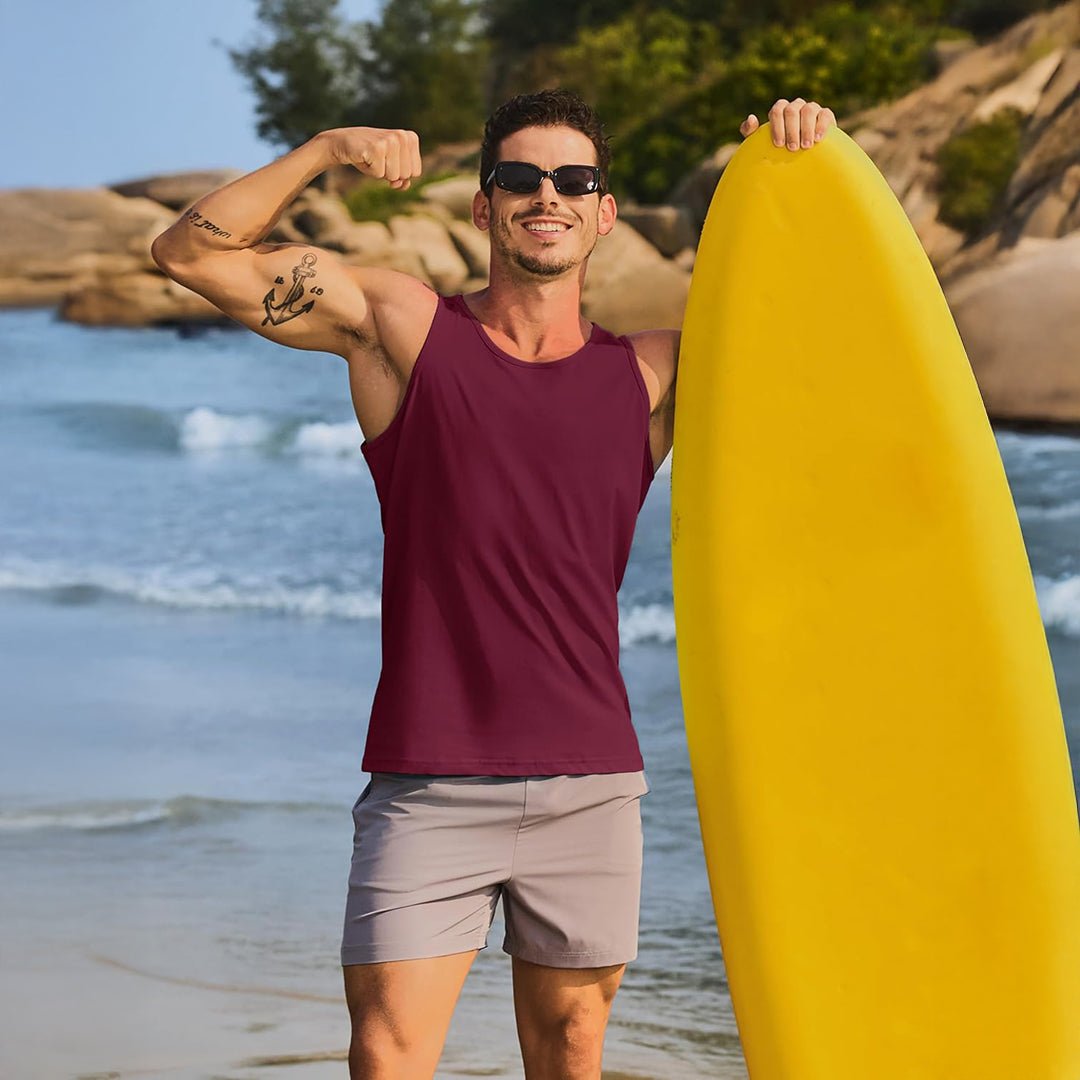 Men's UPF 50+ Quick Dry Workout & Gym Tank Top