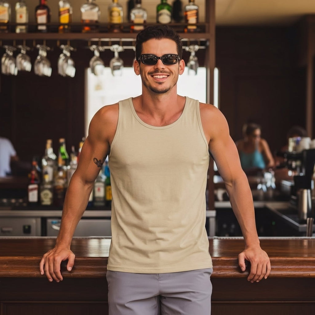 Men's UPF 50+ Quick Dry Workout & Gym Tank Top
