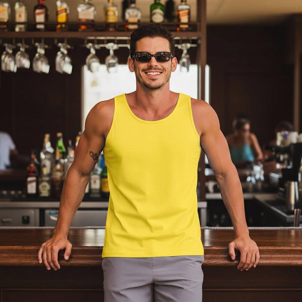 Men's UPF 50+ Quick Dry Workout & Gym Tank Top