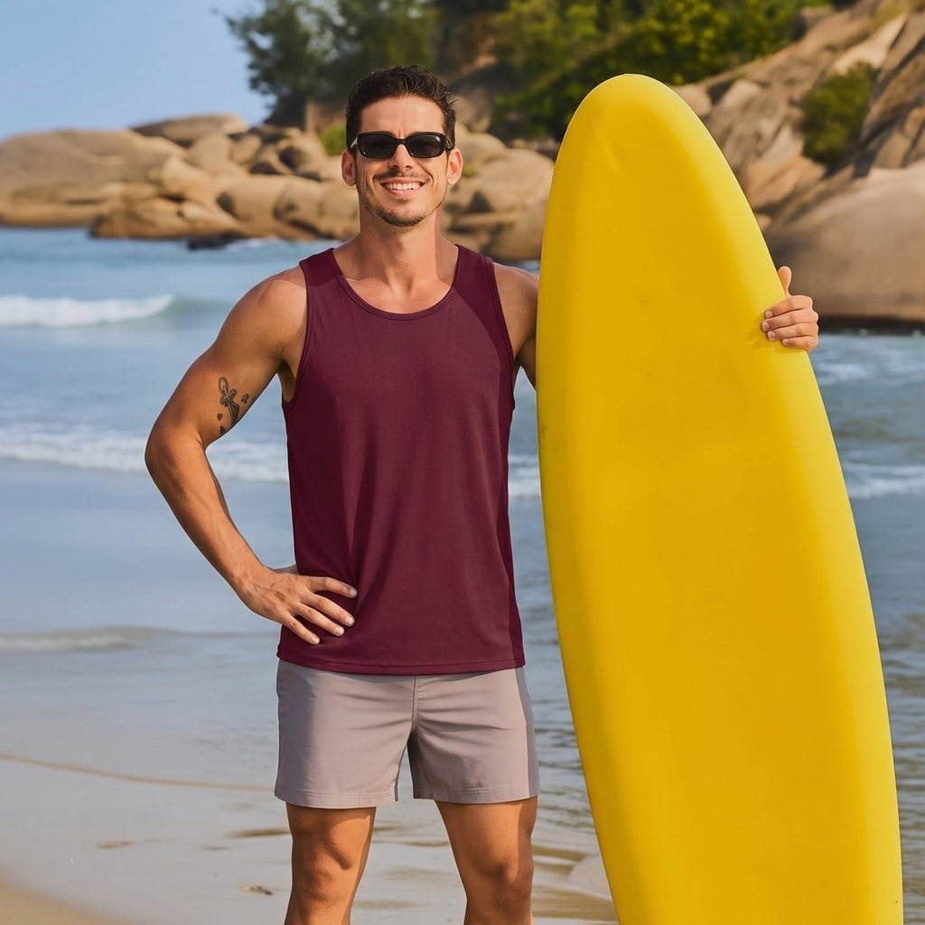 Men's UPF 50+ Quick Dry Workout & Gym Tank Top