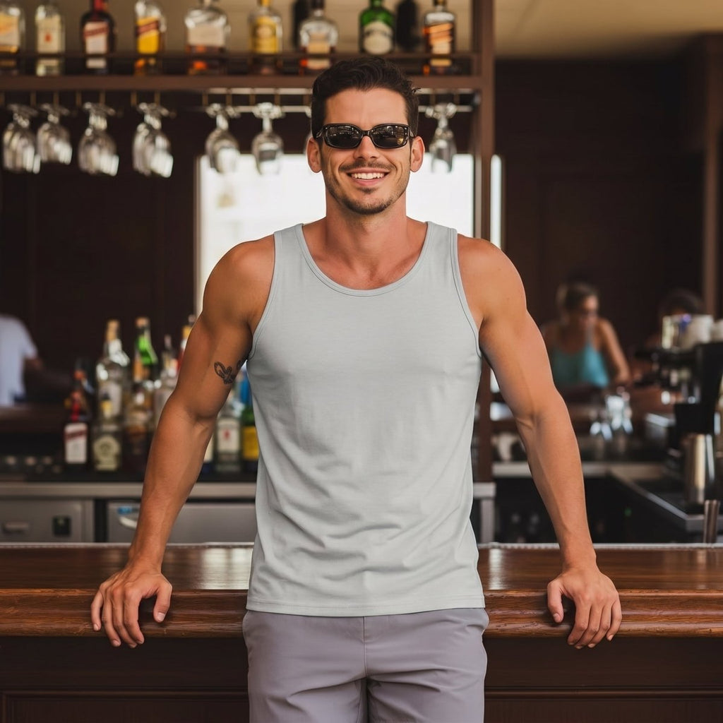 Men's UPF 50+ Quick Dry Workout & Gym Tank Top
