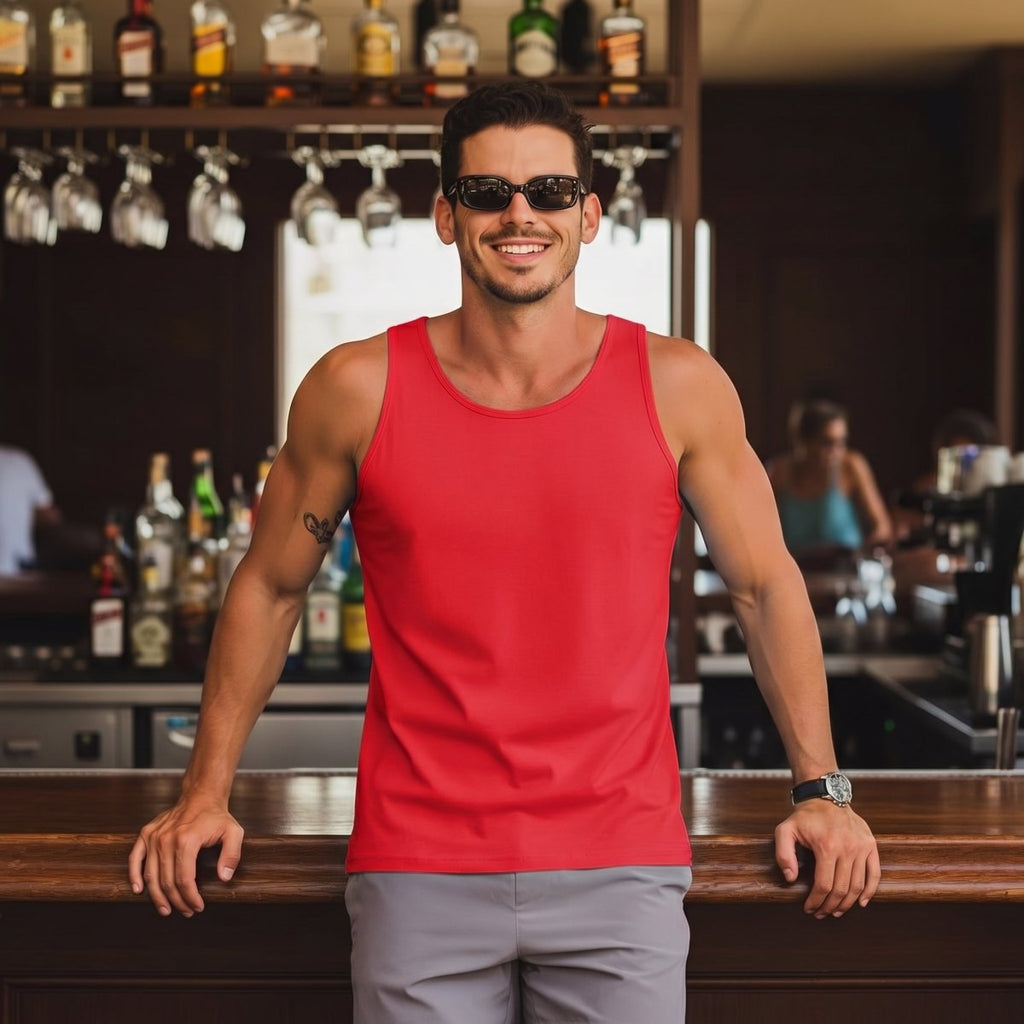 Men's UPF 50+ Quick Dry Workout & Gym Tank Top