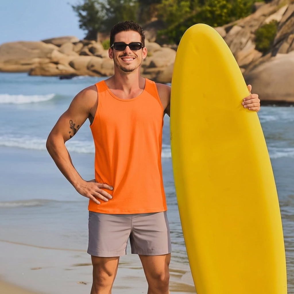 Men's UPF 50+ Quick Dry Workout & Gym Tank Top