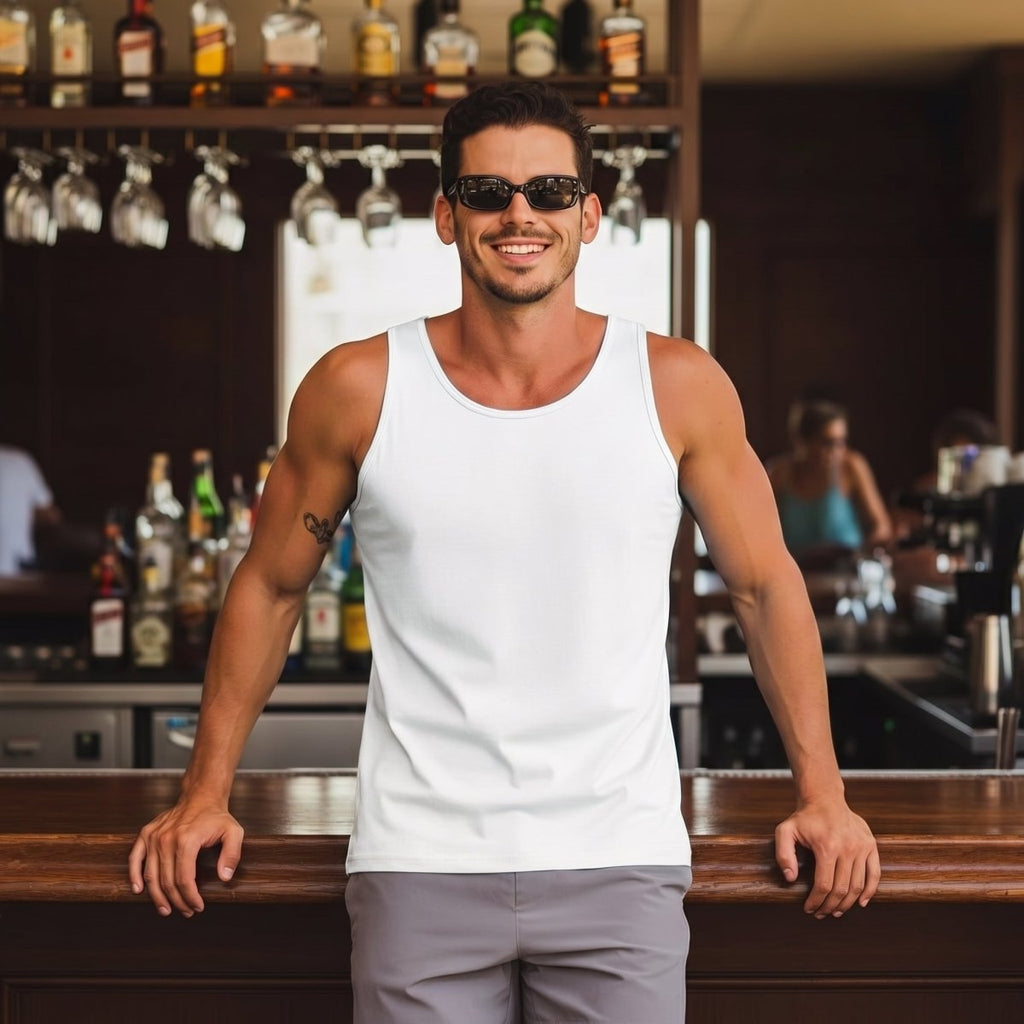 Men's UPF 50+ Quick Dry Workout & Gym Tank Top