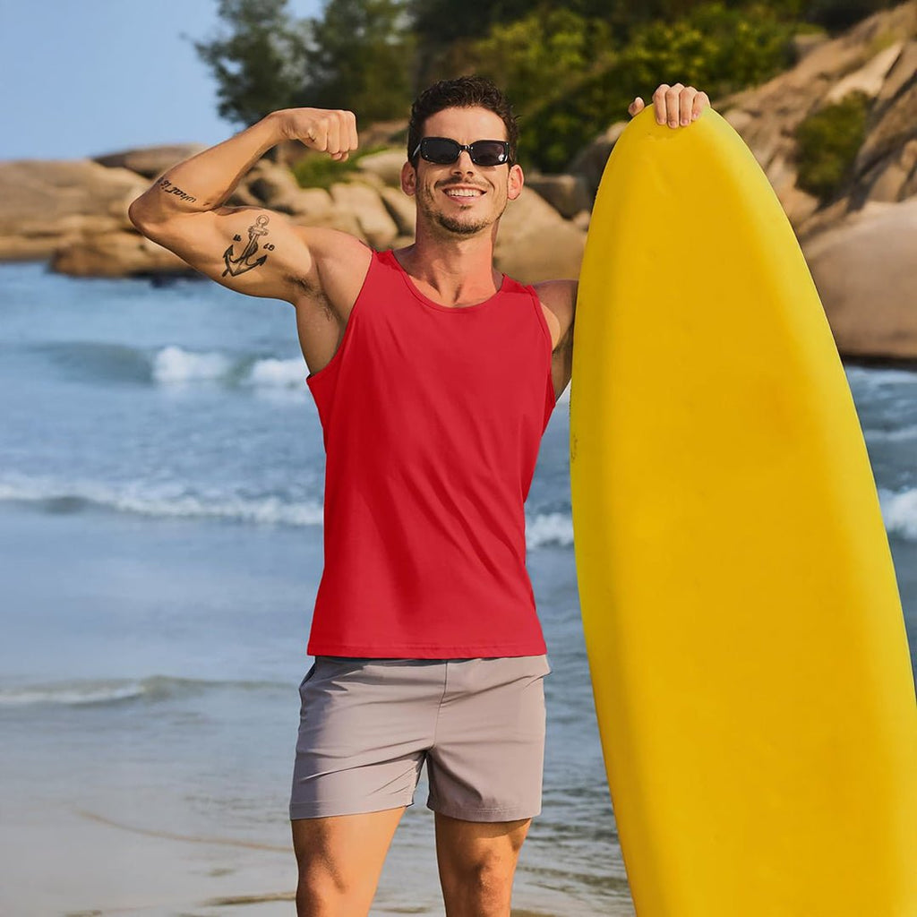 Men's UPF 50+ Quick Dry Workout & Gym Tank Top
