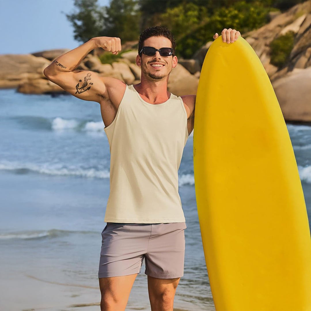 Men's UPF 50+ Quick Dry Workout & Gym Tank Top