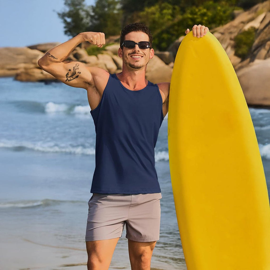 Men's UPF 50+ Quick Dry Workout & Gym Tank Top