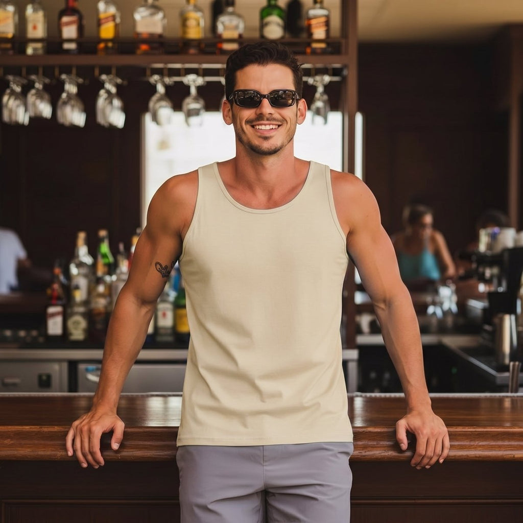 Men's UPF 50+ Quick Dry Workout & Gym Tank Top