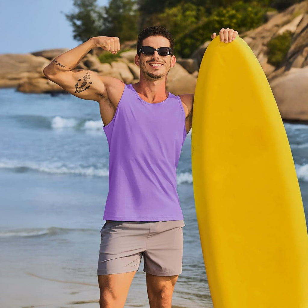 Men's UPF 50+ Quick Dry Workout & Gym Tank Top