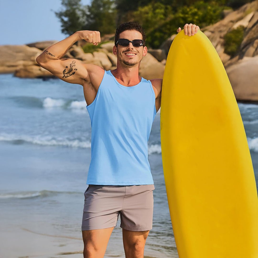 Men's UPF 50+ Quick Dry Workout & Gym Tank Top