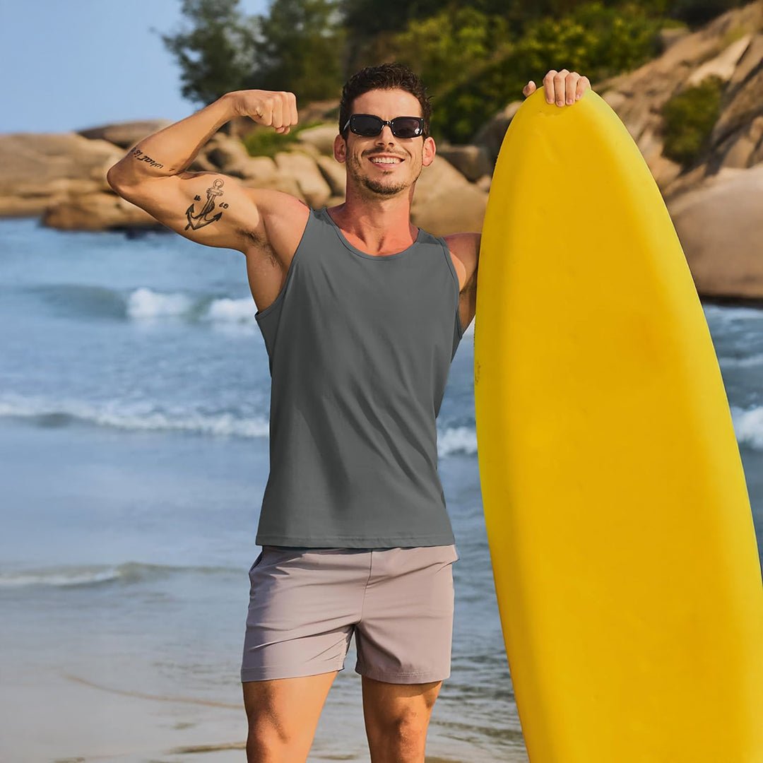 Men's UPF 50+ Quick Dry Workout & Gym Tank Top