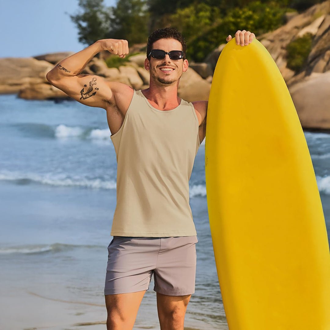 Men's UPF 50+ Quick Dry Workout & Gym Tank Top