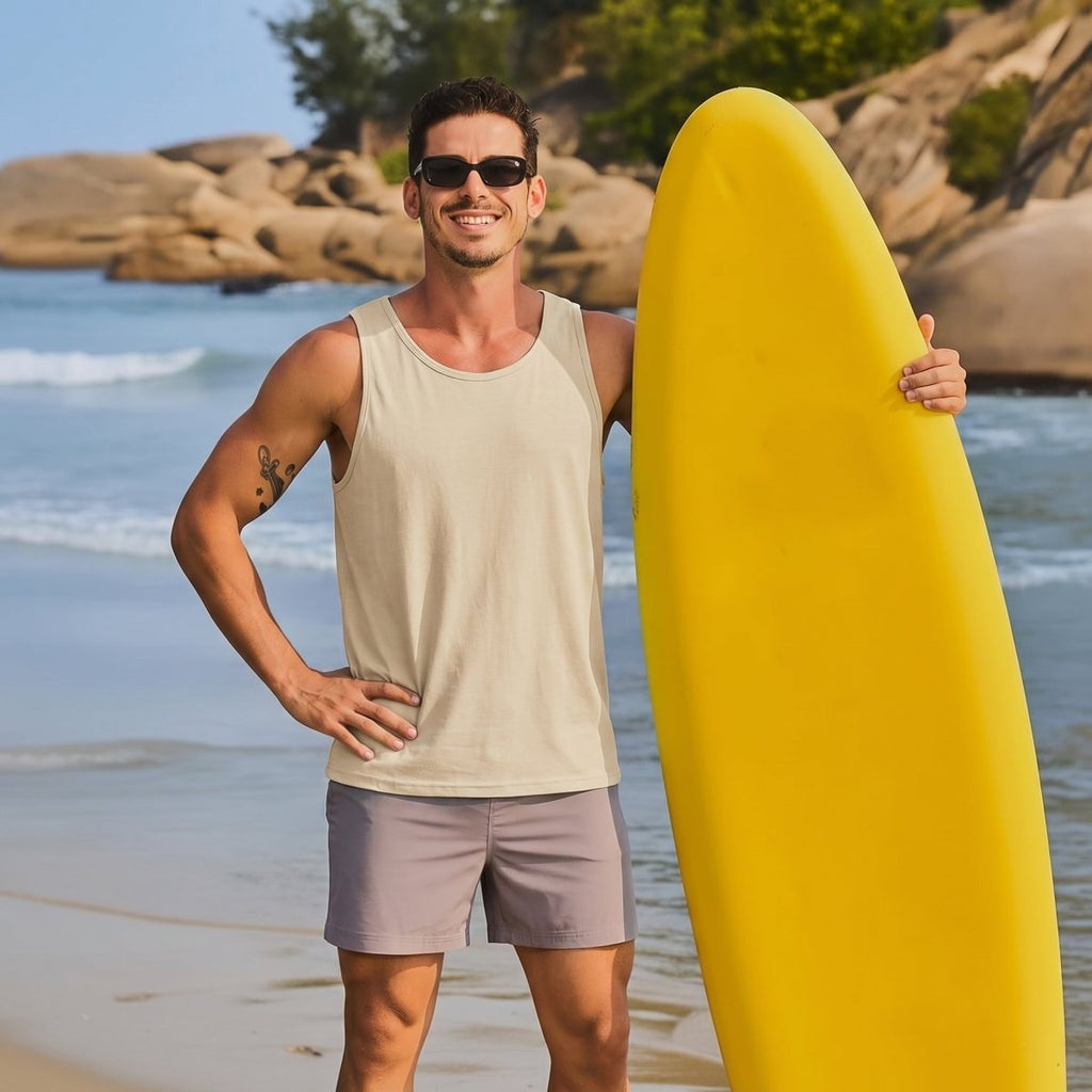 Men's UPF 50+ Quick Dry Workout & Gym Tank Top