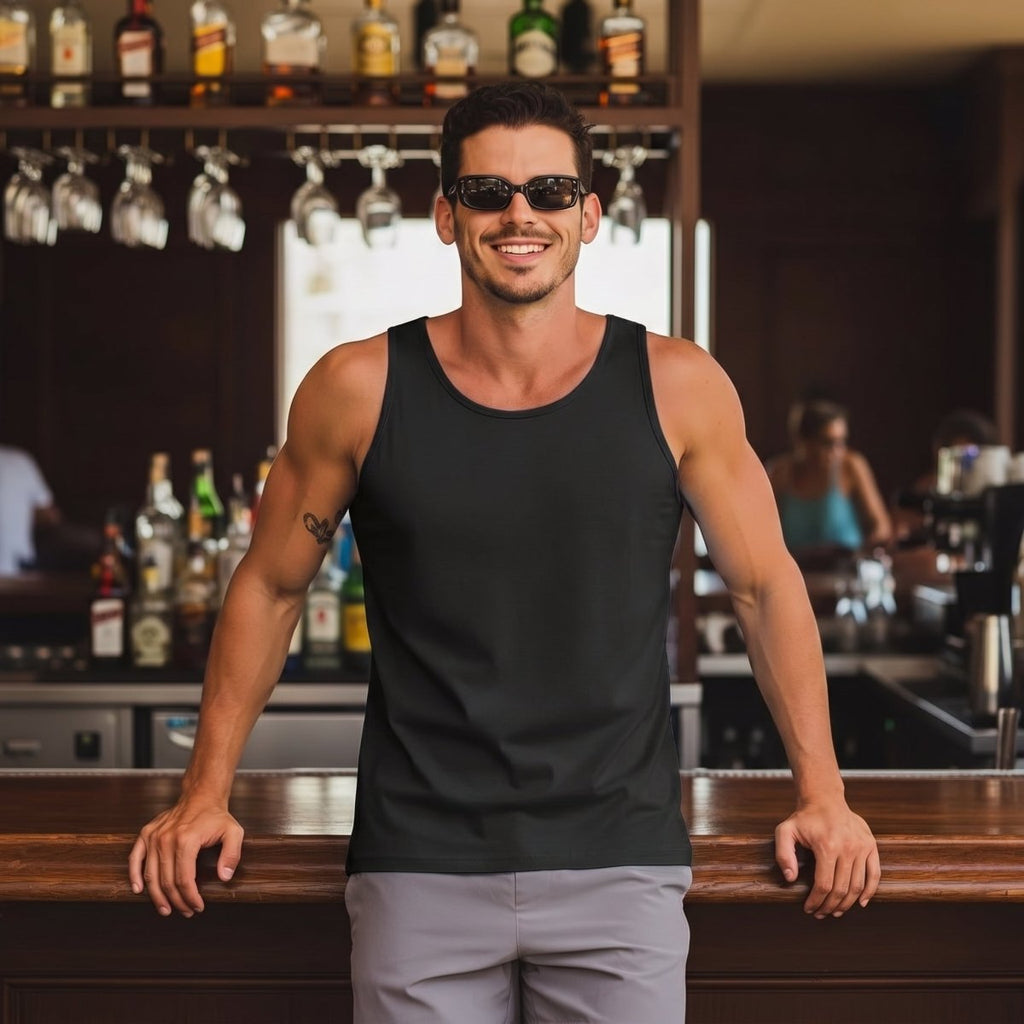 Men's UPF 50+ Quick Dry Workout & Gym Tank Top