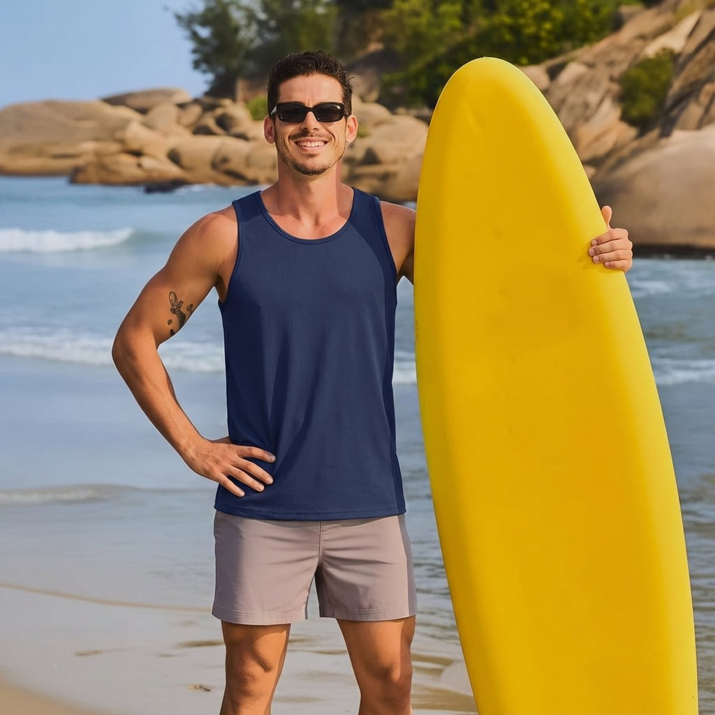 Men's UPF 50+ Quick Dry Workout & Gym Tank Top