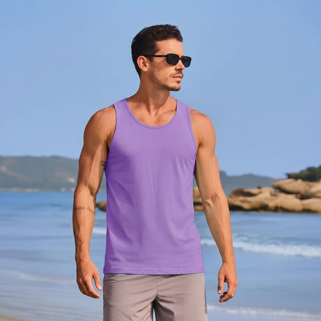 Men's UPF 50+ Quick Dry Workout & Gym Tank Top