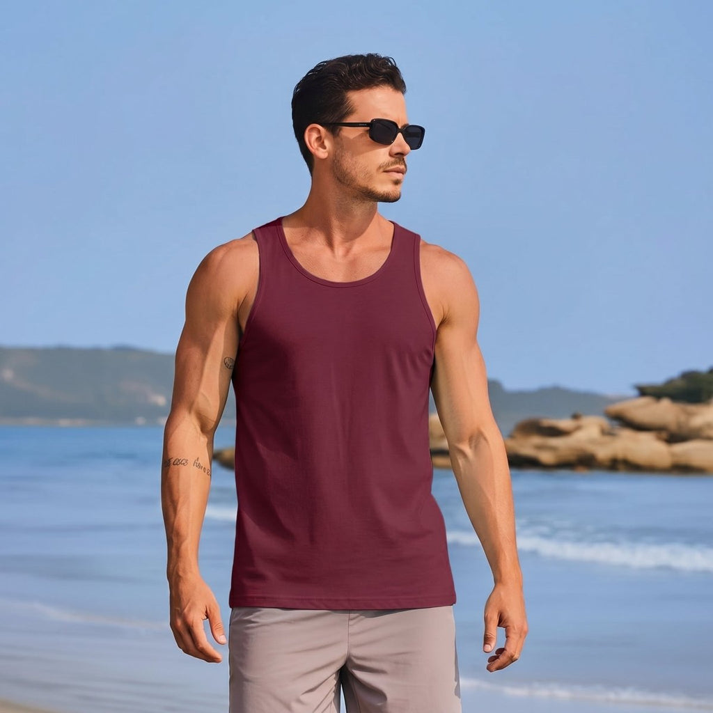 Men's UPF 50+ Quick Dry Workout & Gym Tank Top