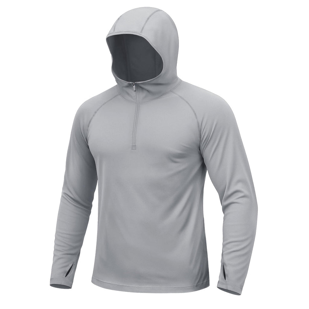 Quarter Zip UPF 50+ Sun Protection Hoodie Shirts