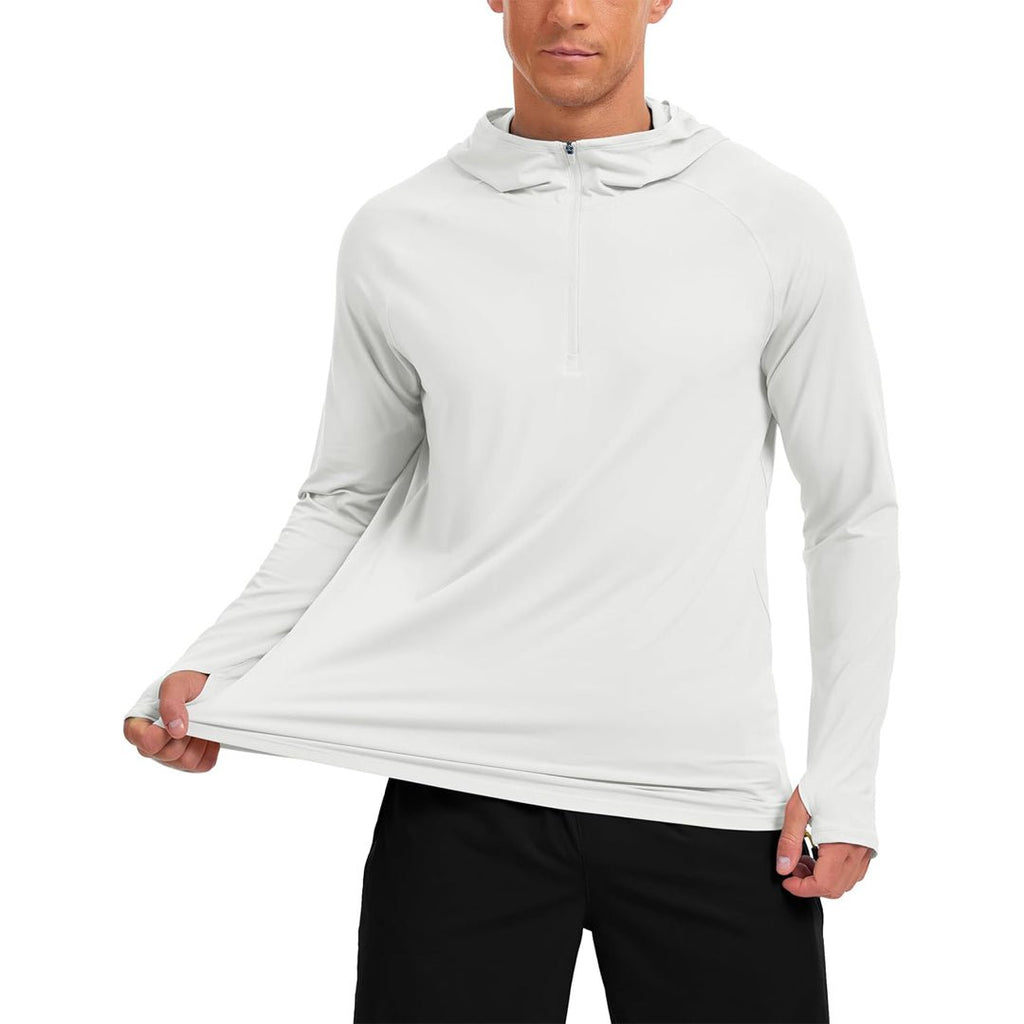 Quarter Zip UPF 50+ Sun Protection Hoodie Shirts