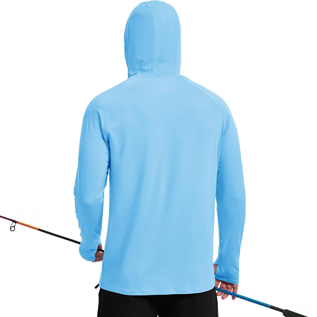 Quarter Zip UPF 50+ Sun Protection Hoodie Shirts