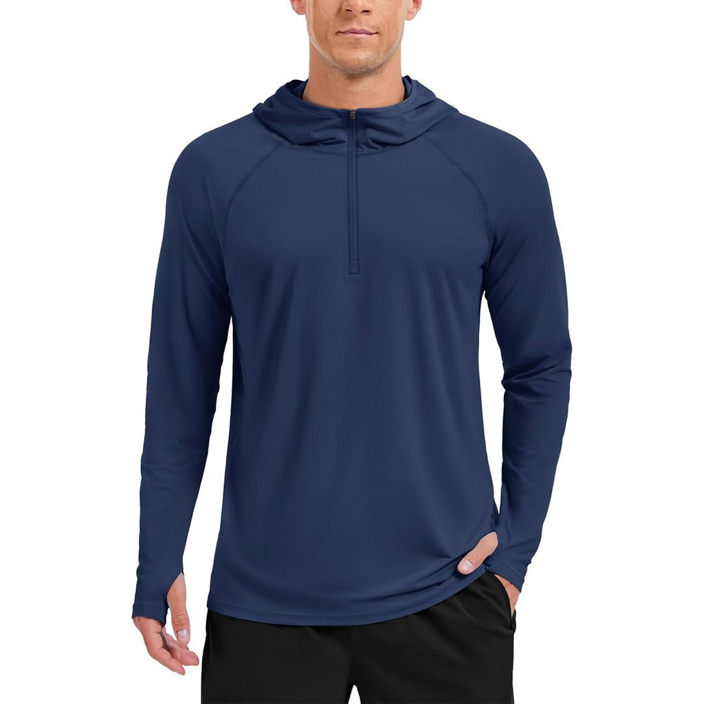 Quarter Zip UPF 50+ Sun Protection Hoodie Shirts